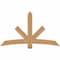 Ekena Millwork Alberta Smooth Timber Gable Bracket, Western Red Cedar, 72"W x 42"H x 5 1/2"D x 5 1/2"F, 14/12 Pitch GBW072X42X0606ALB00SWR - alternate 1